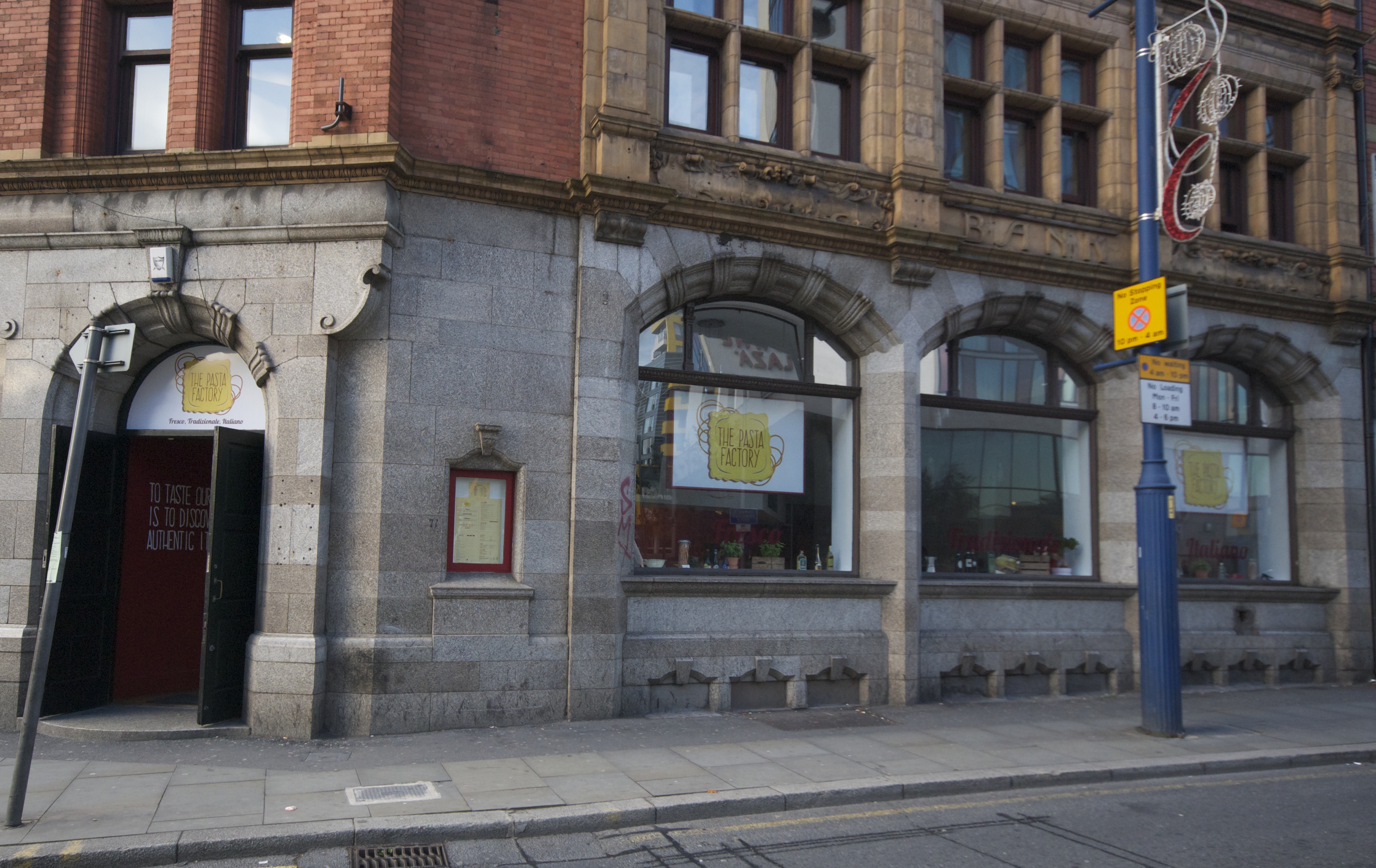 Our windows The Pasta Factory