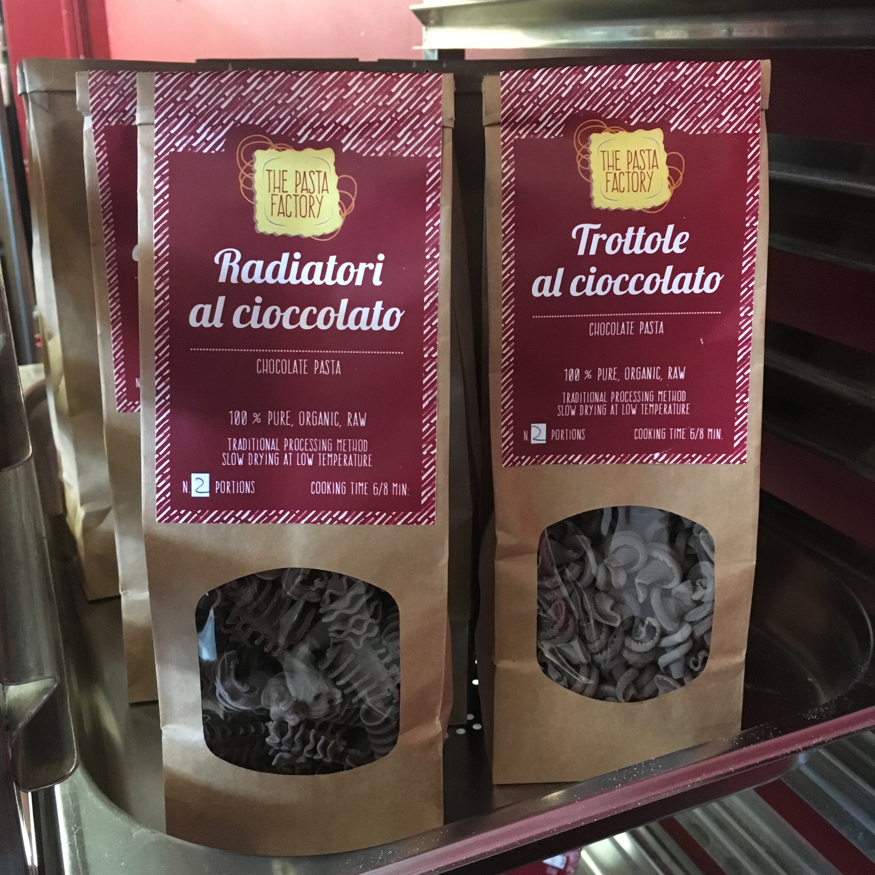 Chocolate Pasta The Pasta Factory